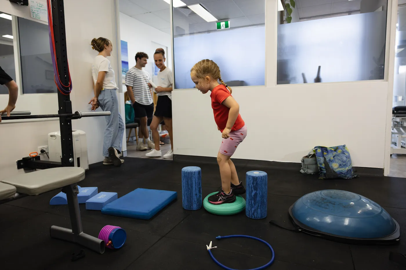 Exercise rehab gym at chiropractic clinic in Balgowlah Sydney